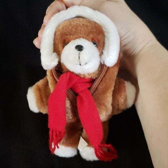 Vintage 1984 Avon Plush Puppy Christmas Tree Ornament w/Original Box - Picture 9 of 15